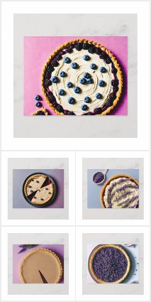 Sweet Tart, Dessert, Postcrossing Postcard