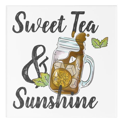 Sweet Tea and Sunshine Acrylic Print