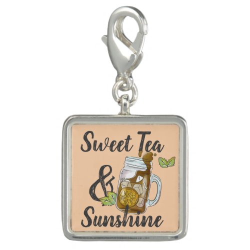 Sweet Tea and Sunshine Charm