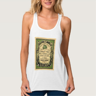 Sweet Tea Eau de Cologne Vintage Label Tank Top