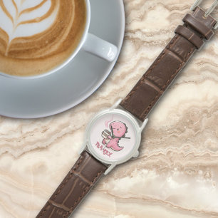 Sweet Tea-Rex customizable Animal Pun  Watch