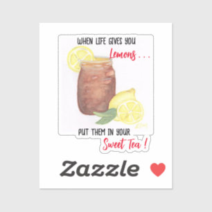 Sweet Tea Sticker