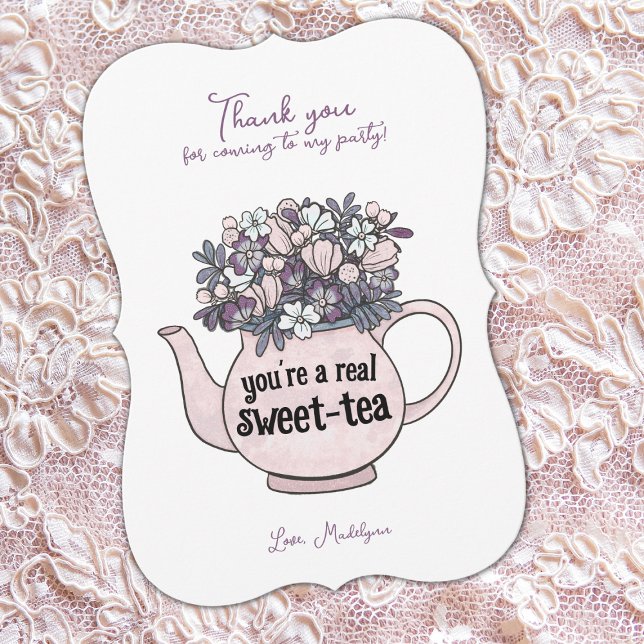Sweet Tea Thank You Card (Creator Uploaded)