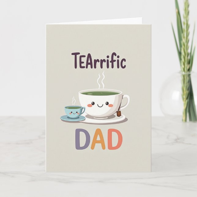 Sweet Tearrific Dad Card (Front)