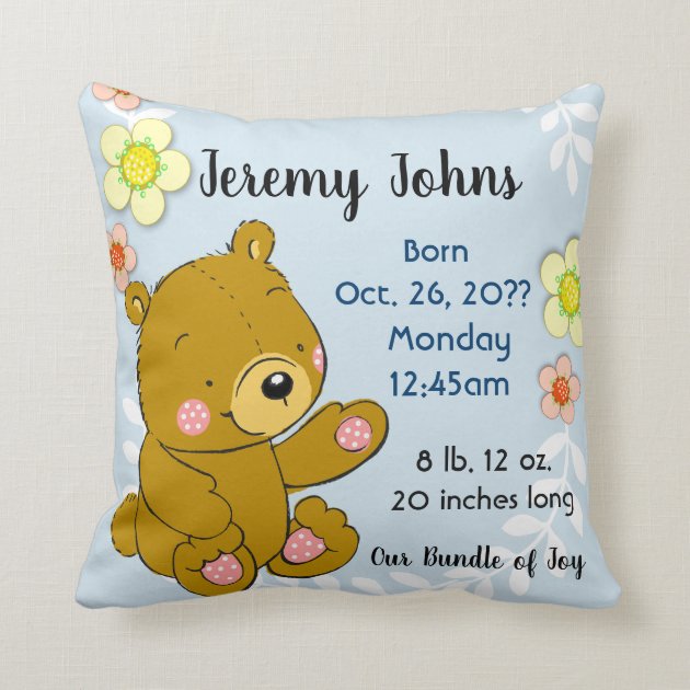 birth memory bear