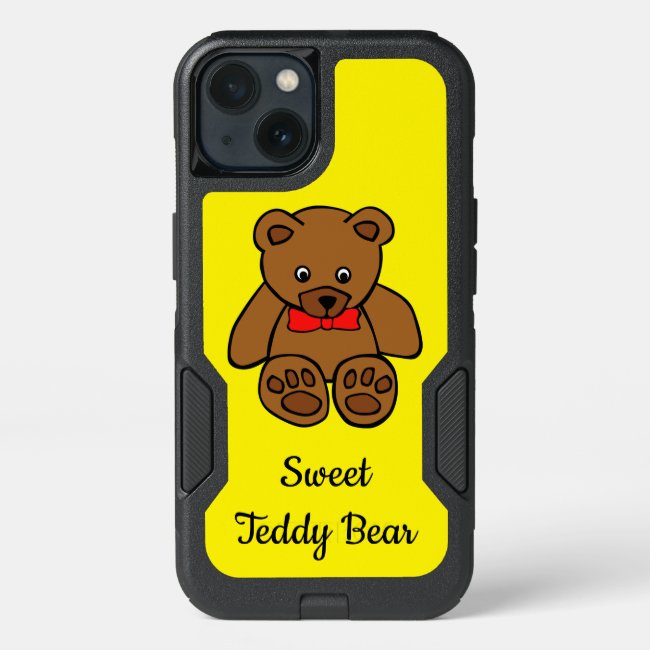 Sweet Teddy Bear OtterBox iPhone 13 Case