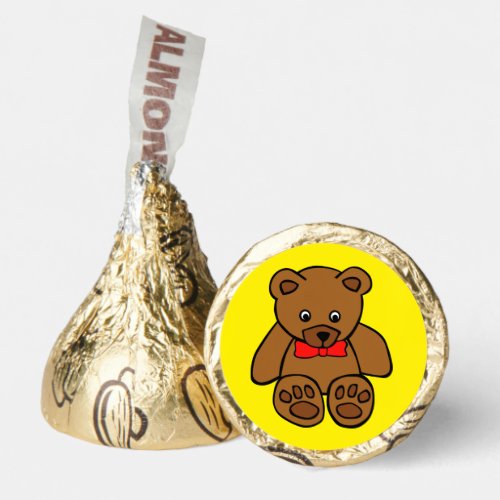 Sweet Teddy Bear Package of  Hersheys Kisses