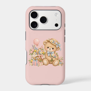 Sweet Teddy Bear Party Design iPhone 17 Pro Case
