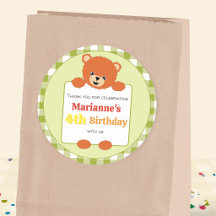 Sweet Teddy Bear Picnic Summer Birthday Party