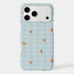 Sweet Teddy Bears Seamless Pattern – Cute Baby iPhone 17 Pro Max Case