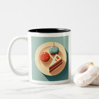 Sweet Temptations Two-Tone Coffee Mug