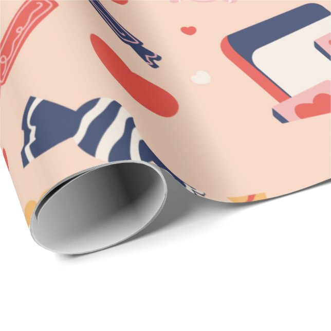 Sweet Text Love Wrapping Paper (Roll Corner)