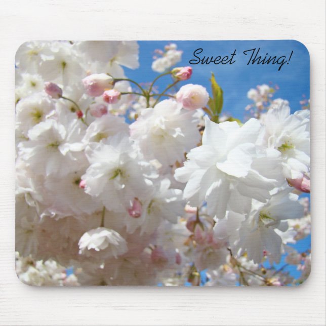 Sweet Thing! mousepads Spring Blossom Flowers (Front)