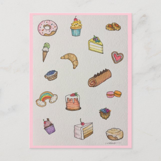 Sweet Things Postcard (Front)