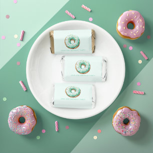 Sweet Time Pastel Green Donut Birthday Hershey's Miniatures