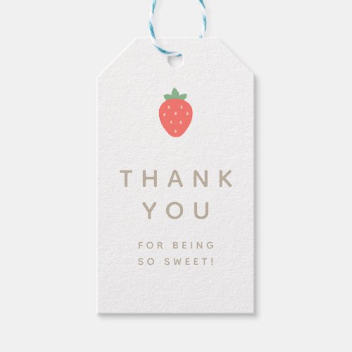 Sweet To Be One First Birthday Gift Tags