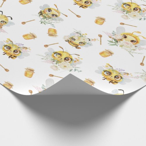 Sweet to Bee Birthday Gift Wrapping Paper