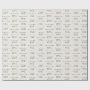 Sweet To Bee One 1st Birthday Lavender Watercolor Wrapping Paper