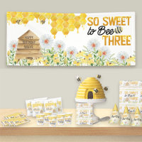 Sweet to Bee Three Bee Themed 3rd Birthday Party