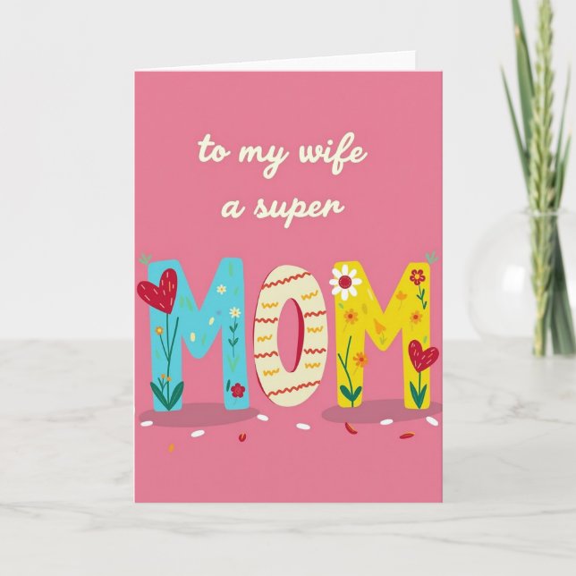 Sweet To My Wife Card (Front)
