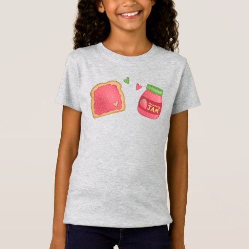 Sweet Toast and Strawberry Jam T_Shirt