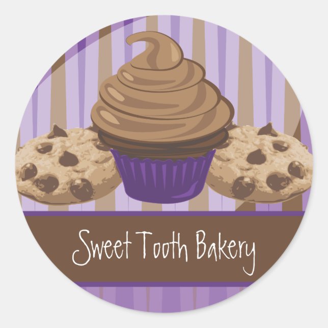 Sweet Tooth Bakery Sticker (Front)