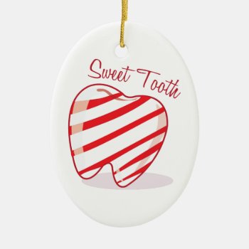 Sweet Tooth Ceramic Ornament by Windmilldesigns at Zazzle