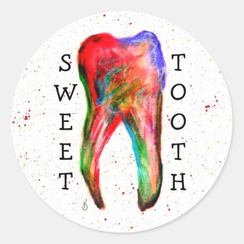 Sweet Tooth Dental Sticker