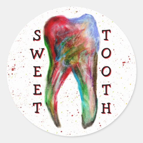Sweet Tooth Dental Sticker