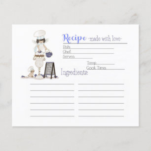 Sweet Tooth Fairy - Dessert Recipe Card