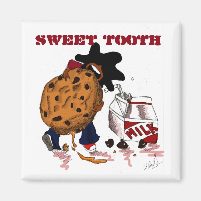 Sweet Tooth Magnet (Front)