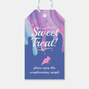 Sweet Treat Bakery Cake Complementary Sample Gift Tags