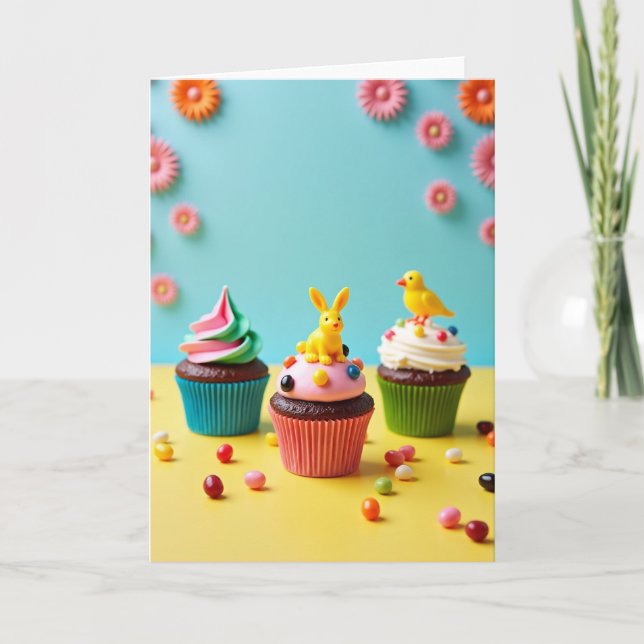 Sweet Treat Cupcake Card (Front)
