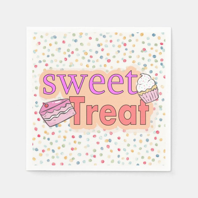Sweet Treat Napkins (Front)