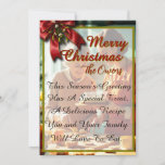 Sweet Treat Recipe Christmas Greetings Holiday Card