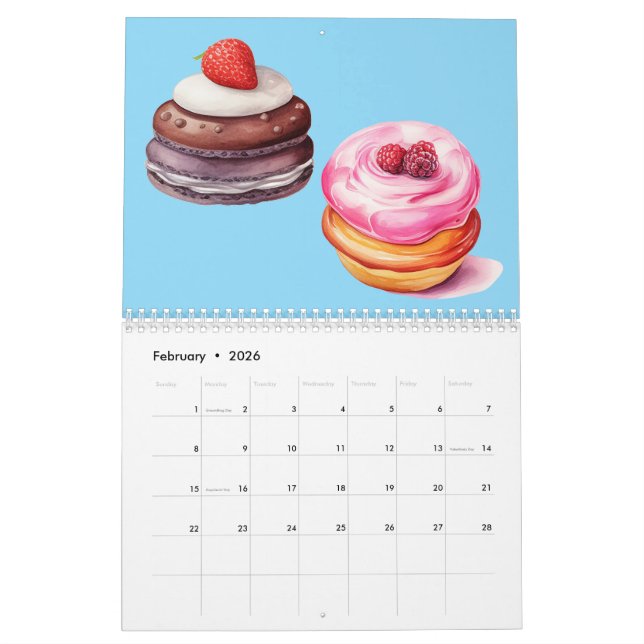 SWEET TREATS 2025 CALENDAR (Feb 2026)