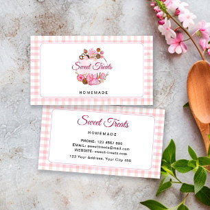 Sweet Treats Bakery Business Card