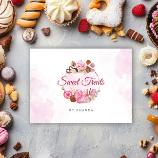 Sweet Treats Bakery Calling Card