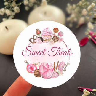Sweet Treats Bakery Classic Round Sticker