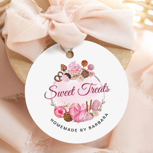 Sweet Treats Bakery Favor Tags