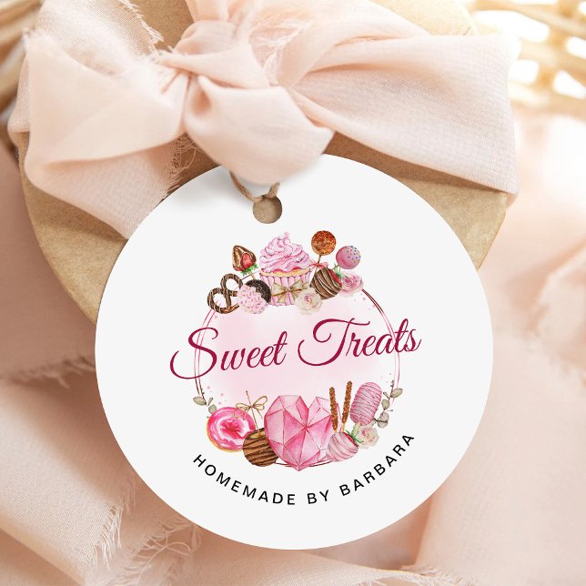 Sweet Treats Bakery Favor Tags (Creator Uploaded)