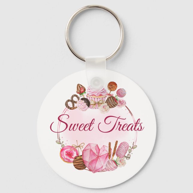 Sweet Treats Bakery  Keychain (Front)