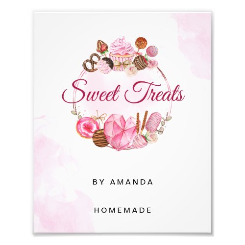 Sweet Treats Bakery  Photo Print