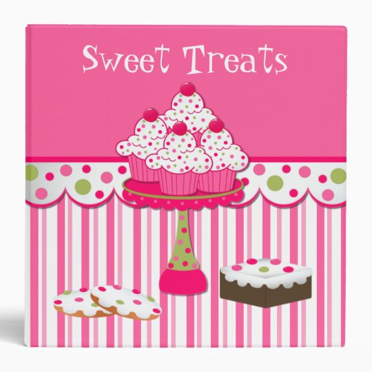 Sweet Treats Bakery Recipe Binder Sweet Treats Bakery Recipe Binder