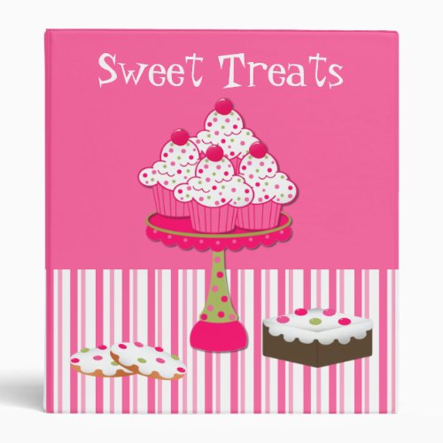 Sweet Treats Bakery Recipe Binder