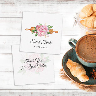 Sweet Treats Bakery Thank you Note Card