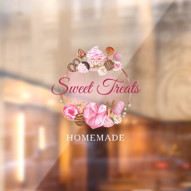 Sweet Treats bakery Window Cling (Sheet 2)