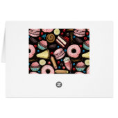 Sweet treats cards (Back Horizontal)