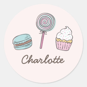 Sweet Treats Classic Round Sticker