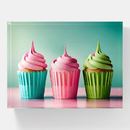 Sweet Treats Cupcakes Paperweight